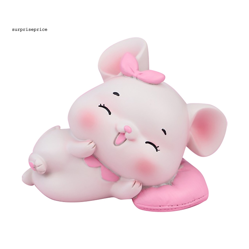 Mô Hình Chú Chuột Handmade Bằng Nhựa Resin Trang Trí Xe Hơi