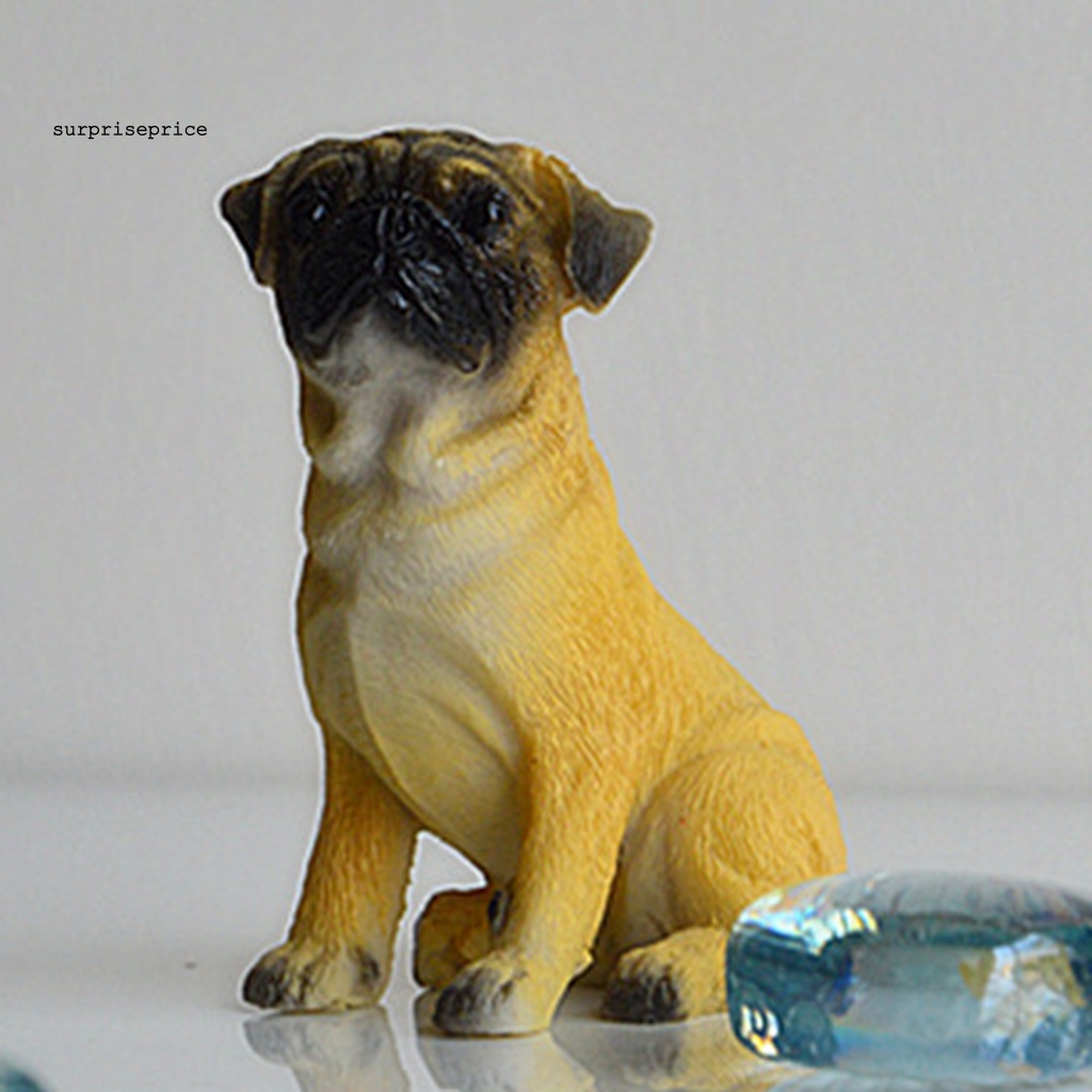 Bộ 12 Tượng Cún Hoạt Hình Dùng Trang Trí DIY