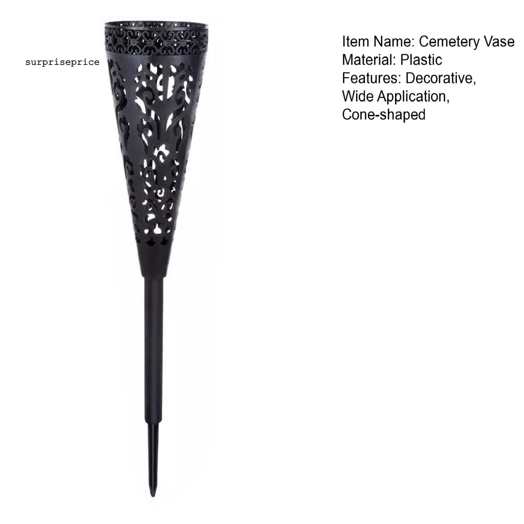 Spa Bình Cắm Hoa Rỗng Hình Nón Có Thể Tháo Rời Với Gai Dài Tưởng Niệm Tại Nhà