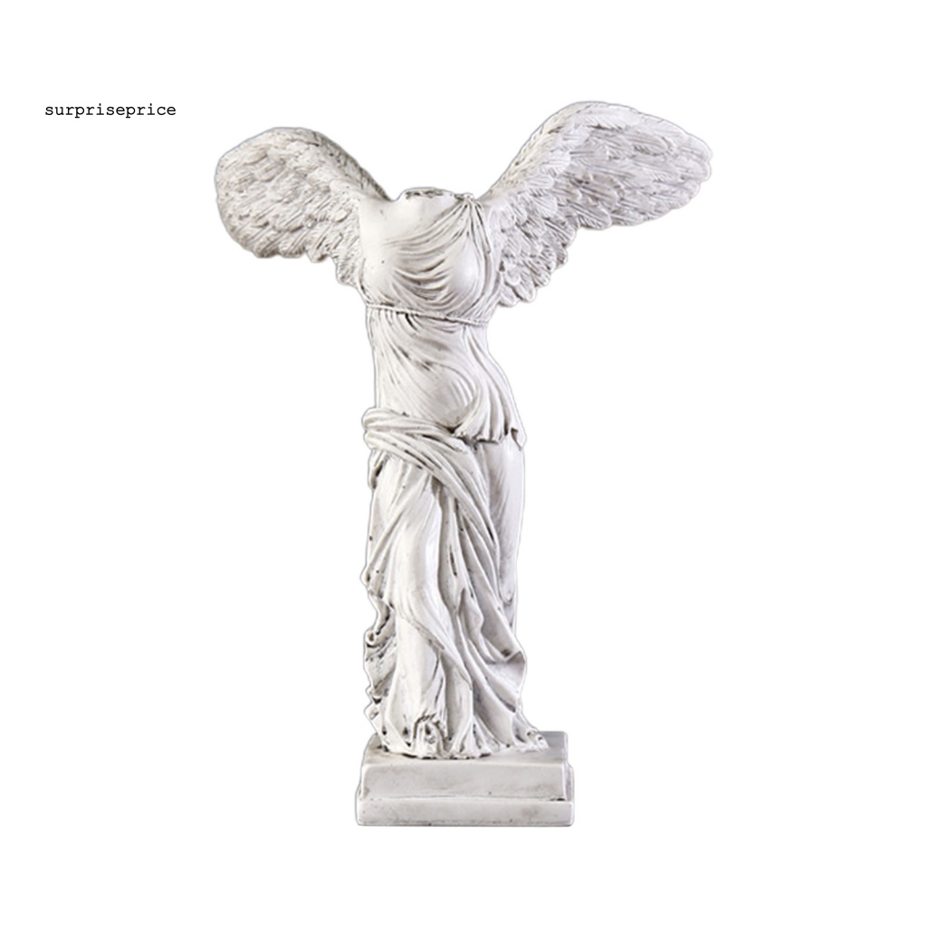 Tượng Điêu Khắc Hình Nữ Thần Chiến Thắng Bằng Nhựa Resin Trong Suốt Để Bàn Trang Trí Nhà Cửa