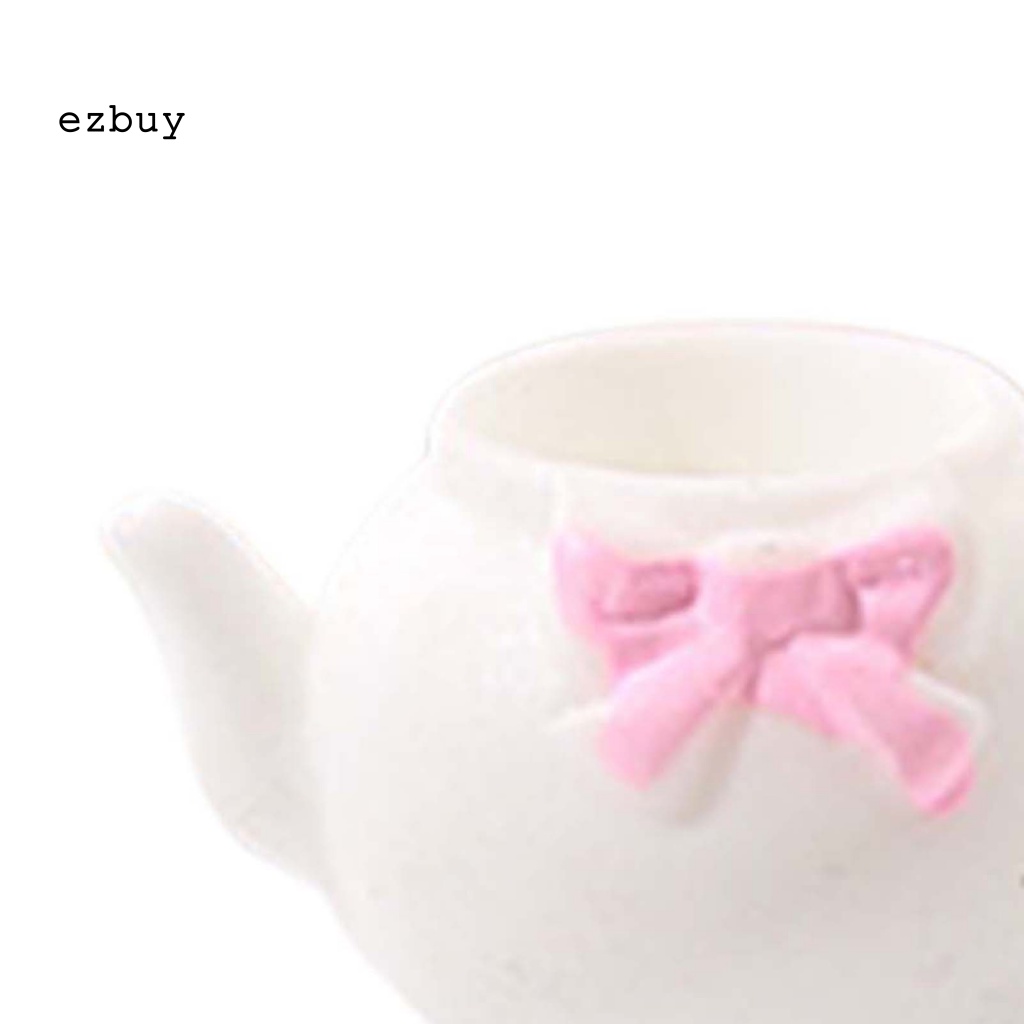 Set 2 Mặt Dây Chuyền Hình Ấm Trà Bằng Nhựa Resin Hít Nam Châm Làm Đồ Trang Sức Thủ Công DIY Cho Bé