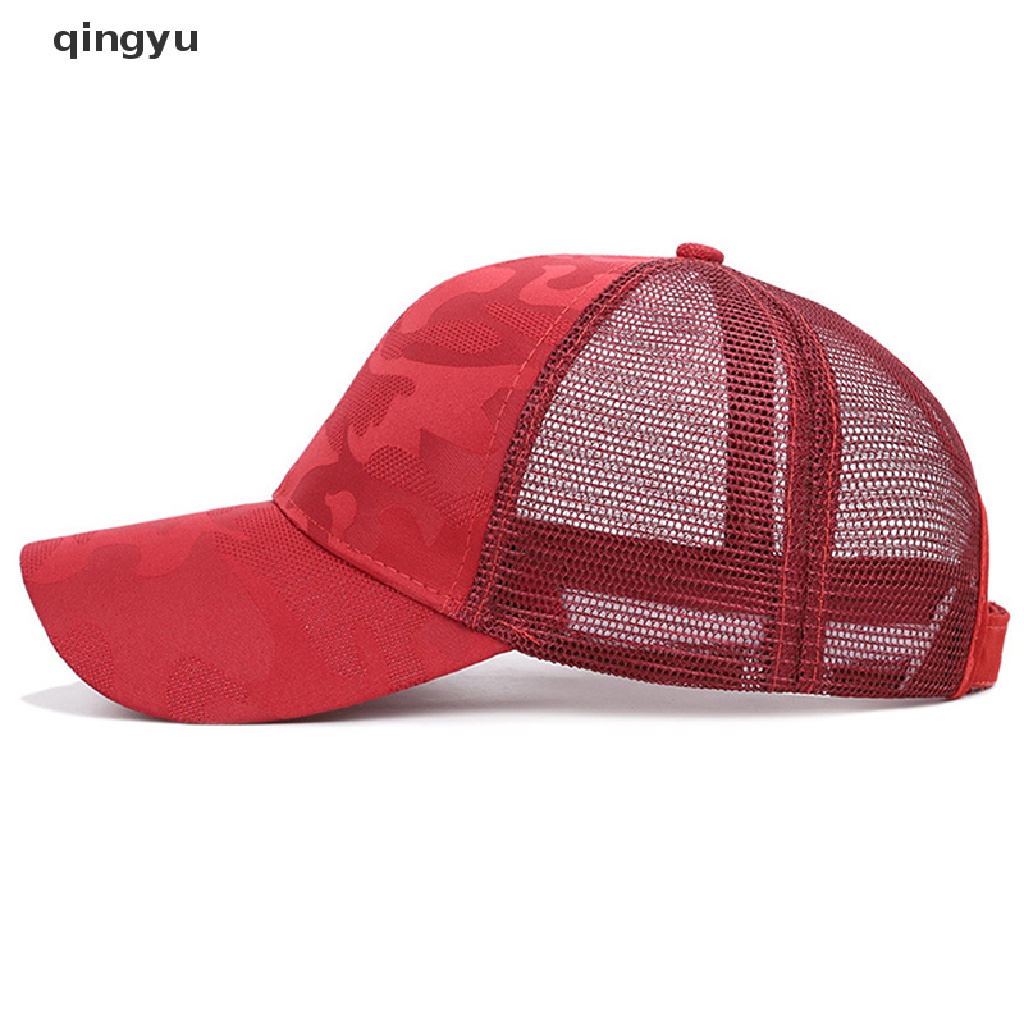 Mũ Lưỡi Trai Thể Thao Phối Lưới Họa Tiết Rằn Ri Thời Trang Mùa Hè