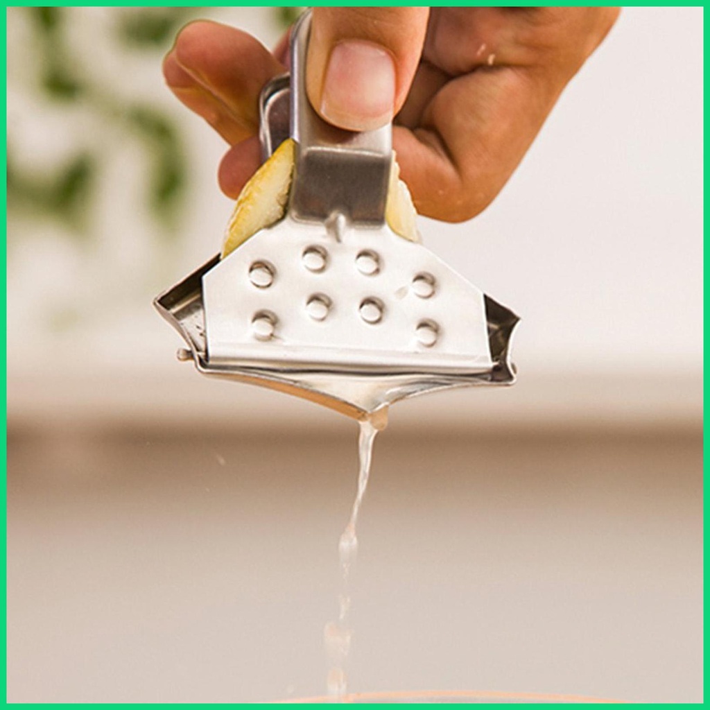 Set 2 Dụng Cụ Ép Nước Chanh Bằng Thép Không Gỉ