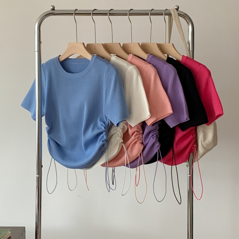 Áo Dệt Kim Thiết Kế Dây Kéo Ôm Dáng Sành Điệu