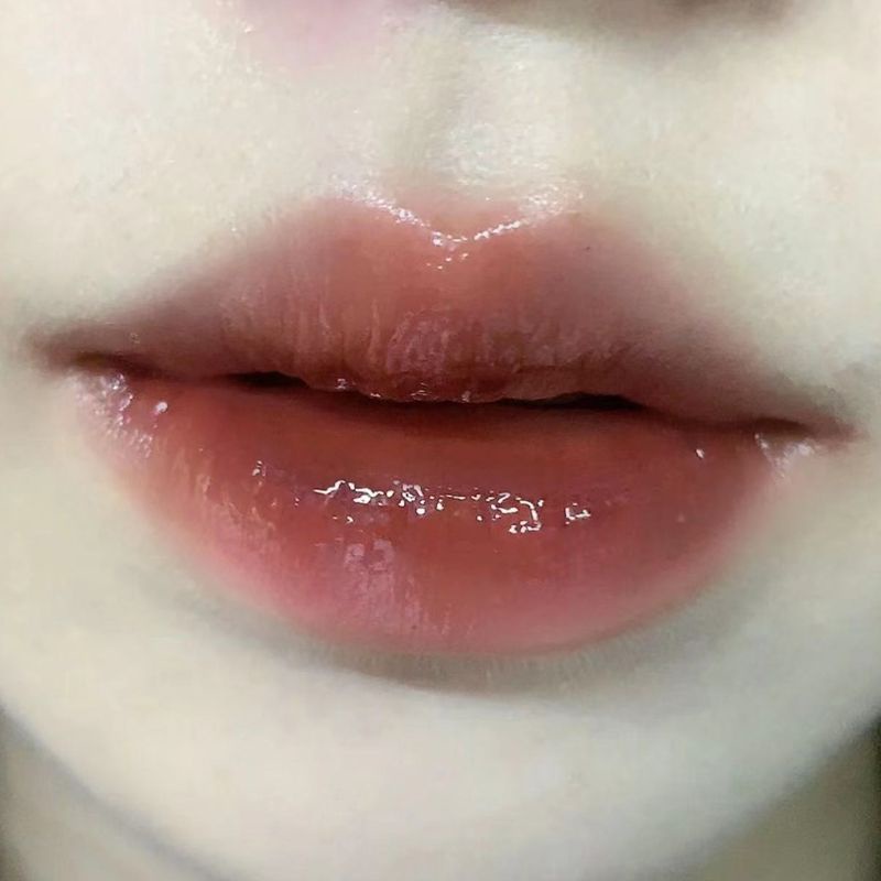 HERORANGE Son Môi Màu Nhung Lì Không Thấm Nước Thời Trang Hazy Reveals Son Bóng Dưỡng Ẩm Hương Trái Cây 3D