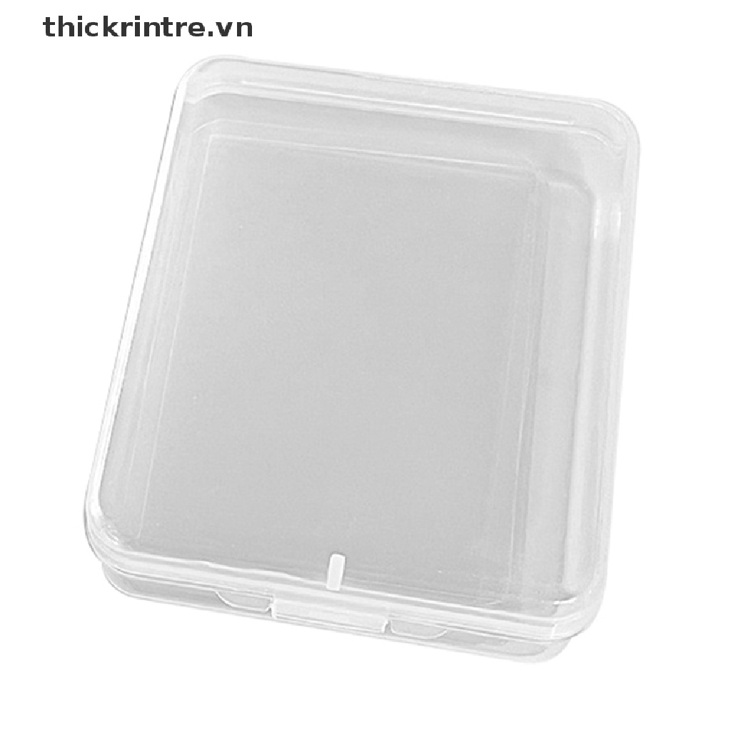 Hộp Đựng Thẻ Trong Suốt Hình Vuông Tiện Dụng