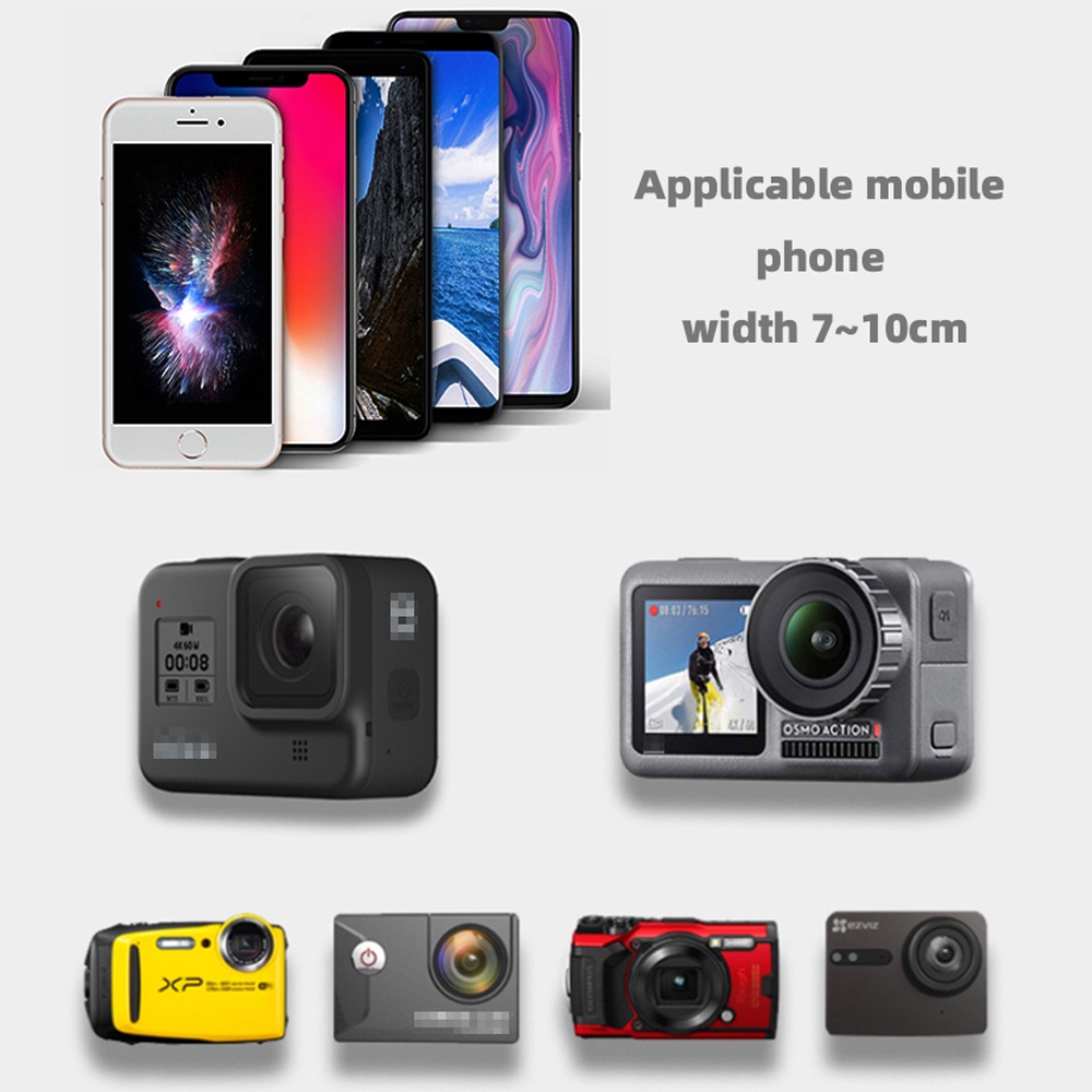 Dây Đeo Đầu Thông Dụng Với Giá Đỡ Kẹp Điện Thoại Cho Smartphones Volg