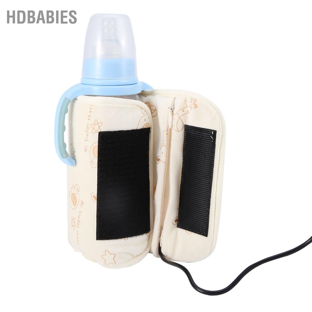 HDbabies USB Di Động Cốc Du Lịch Bình Sữa Nóng Cho Trẻ Sơ Sinh Túi Bảo Quản