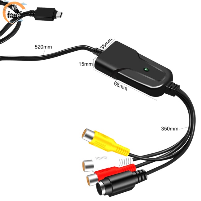 Đầu Chuyển Đổi Âm Thanh / Video Type C Cho Windows 10 / 8 / 7 / xp