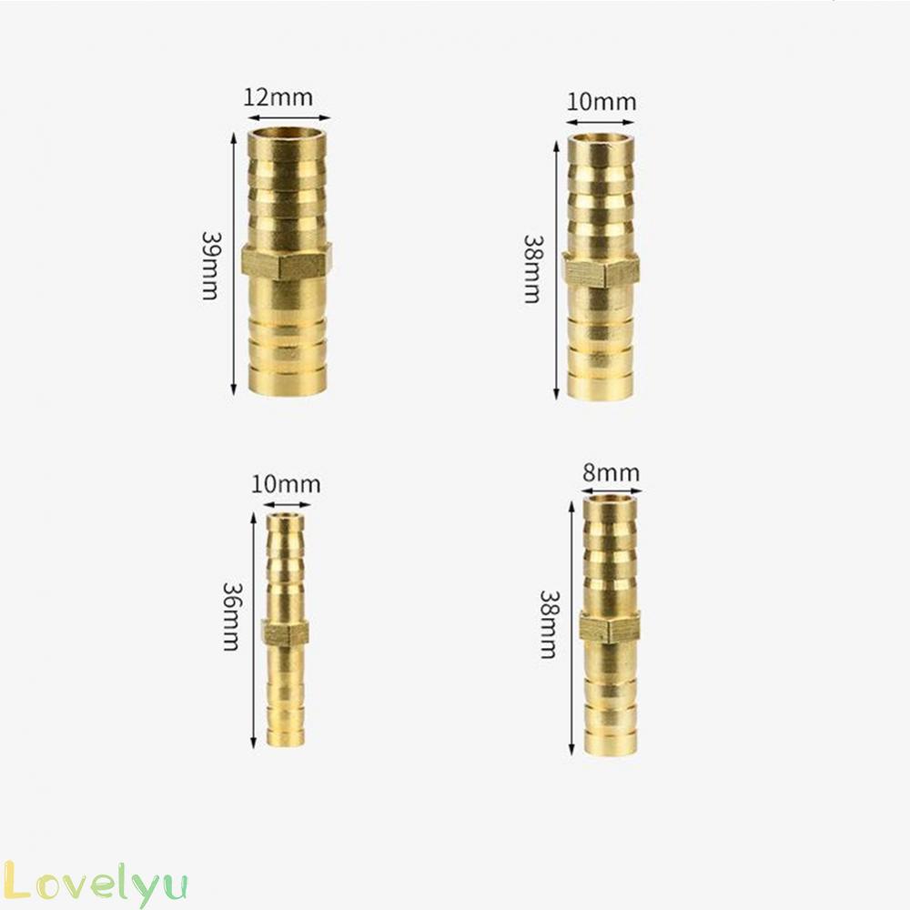 ⭐2023 ⭐Plumbing Brass Straight Fitting Connector 0-100℃ 1MPa 1pcs 6/8/10/12/16mm