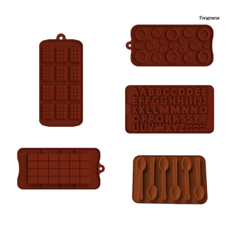 Khuôn Silicone Tạo Hình Chữ Cái Trang Trí Bánh Kẹo