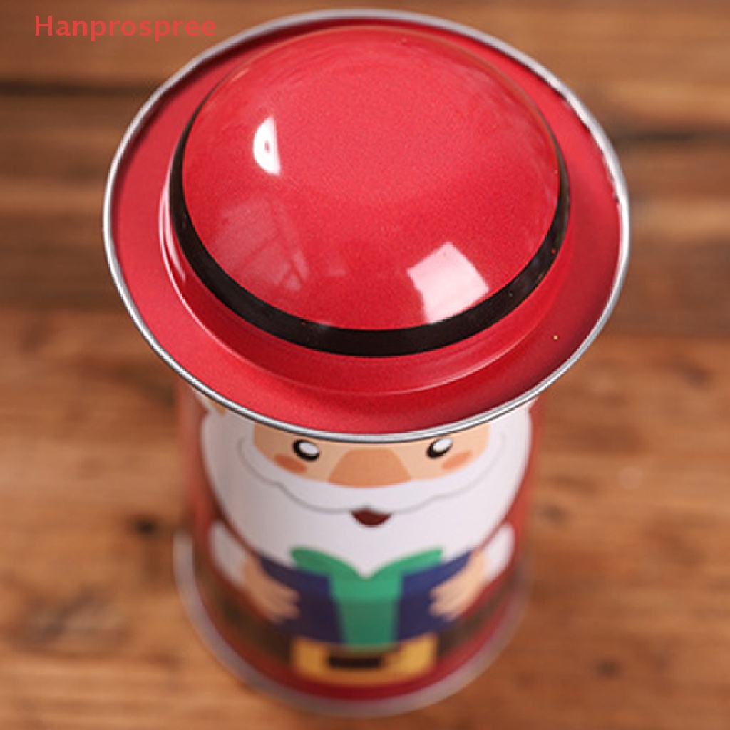 Hanprospree &gt; 1 Hộp Thiếc Đựng Kẹo Hình Ông Già Noel Người Tuyết Giáng Sinh Bằng Sắt Trang Trí Tiệc Ngọt Ngào Cho Trẻ Em well
