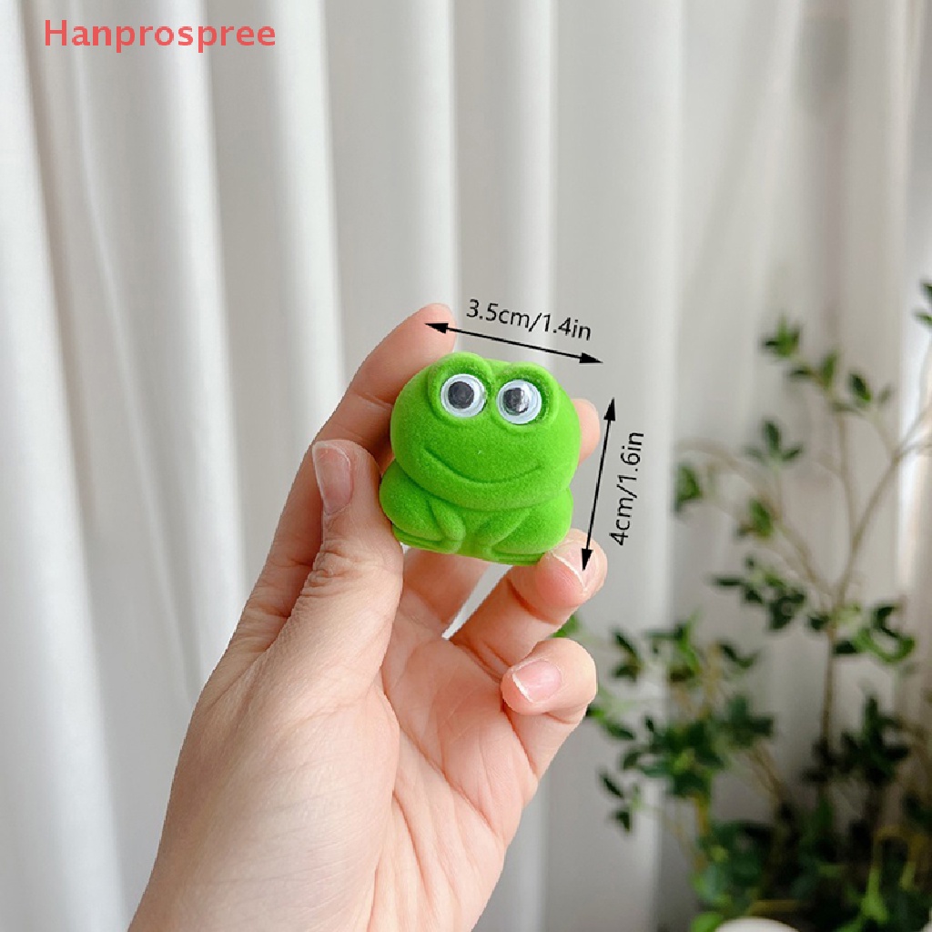 ♡ Hanprospree &gt; Nhẫn Acrylic Hình Chú Ếch Dễ Thương Cho Cặp Đôi