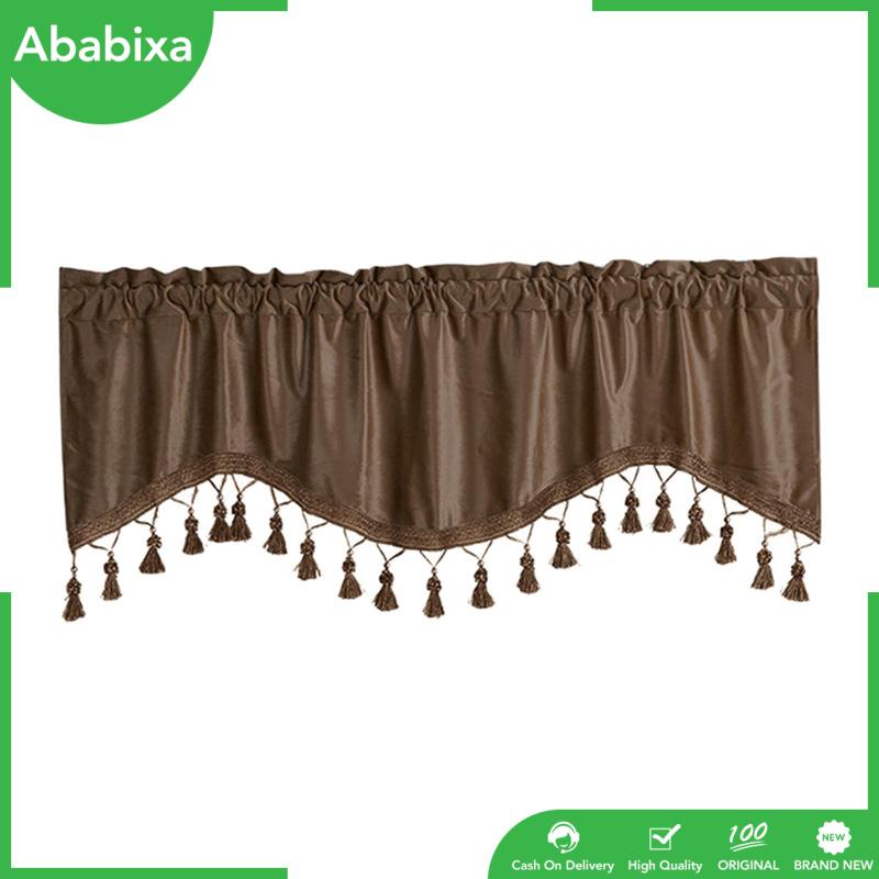 [Ababixa] Rèm Cửa Sổ Nhỏ Nhắn Thoáng Khí Có Dây Buộc Ngắn Cho Nhà Bếp / Phòng Tắm