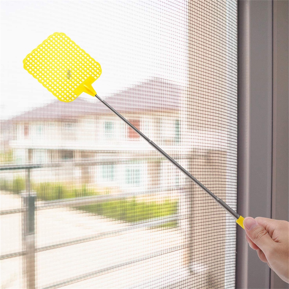 Vợt Đập Ruồi Muỗi Bằng Thép Không Gỉ Có Thể Thu Gọn Tiện Dụng