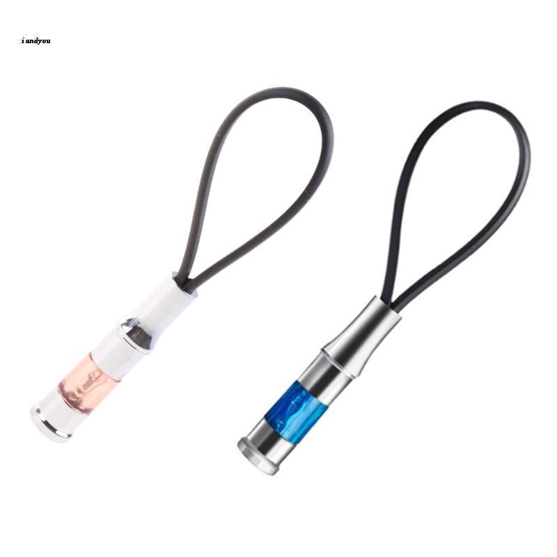 ✿ Móc Khóa Xe Hơi Tĩnh Điện Loại Bỏ Tĩnh Điện Có Đèn LED
