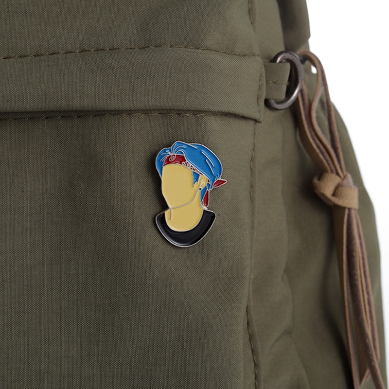 Huy Hiệu Cài Áo Hình Nhân Vật Hoạt Hình Đáng Yêu