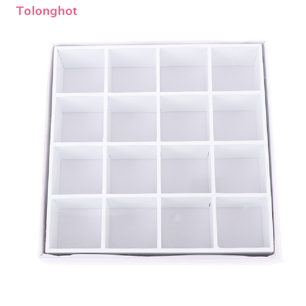 Kệ Trưng Bày 16 Khối Lập Phương Mini Trang Trí Nhà Búp Bê