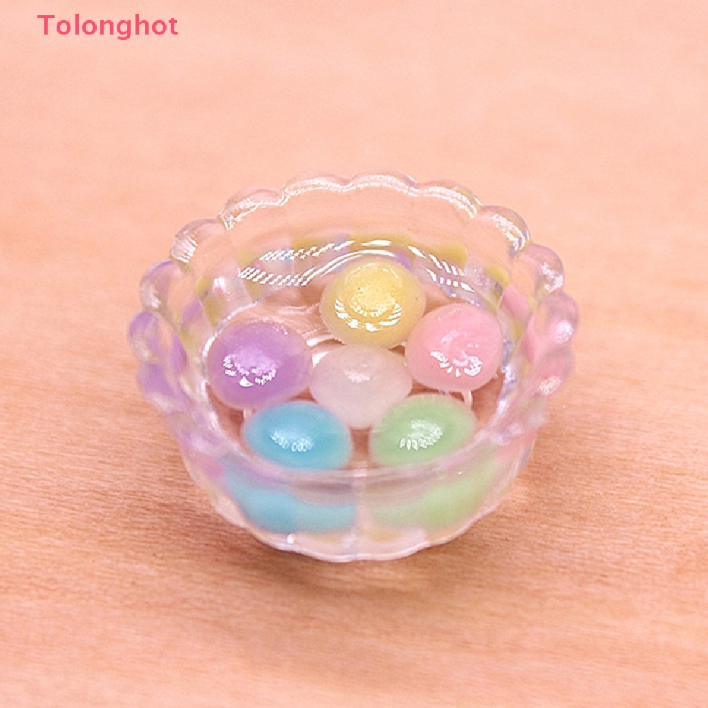 1 Bộ Khuôn Làm Bánh Bao Trái Cây Mini Tỉ Lệ 1: 12 Trang Trí Nhà Búp Bê
