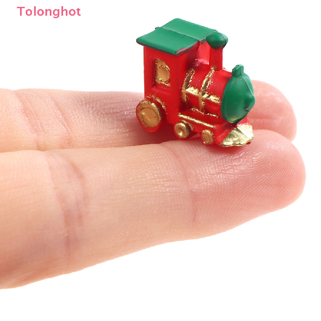 1 Mô Hình Tàu Lửa Mini Tỉ Lệ 1: 12 Trang Trí Nhà Búp Bê