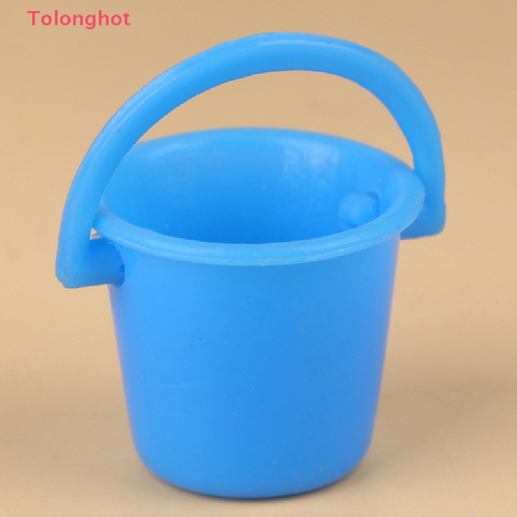 Bộ 2 Xô Nước Mini Dùng Trang Trí Nhà Búp Bê