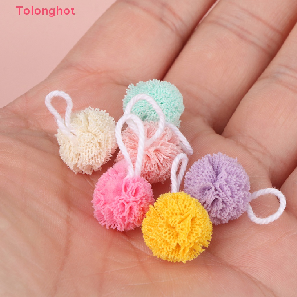 Set 3 Quả Bóng Tắm Đồ Chơi Trang Trí Nhà Búp Bê DIY