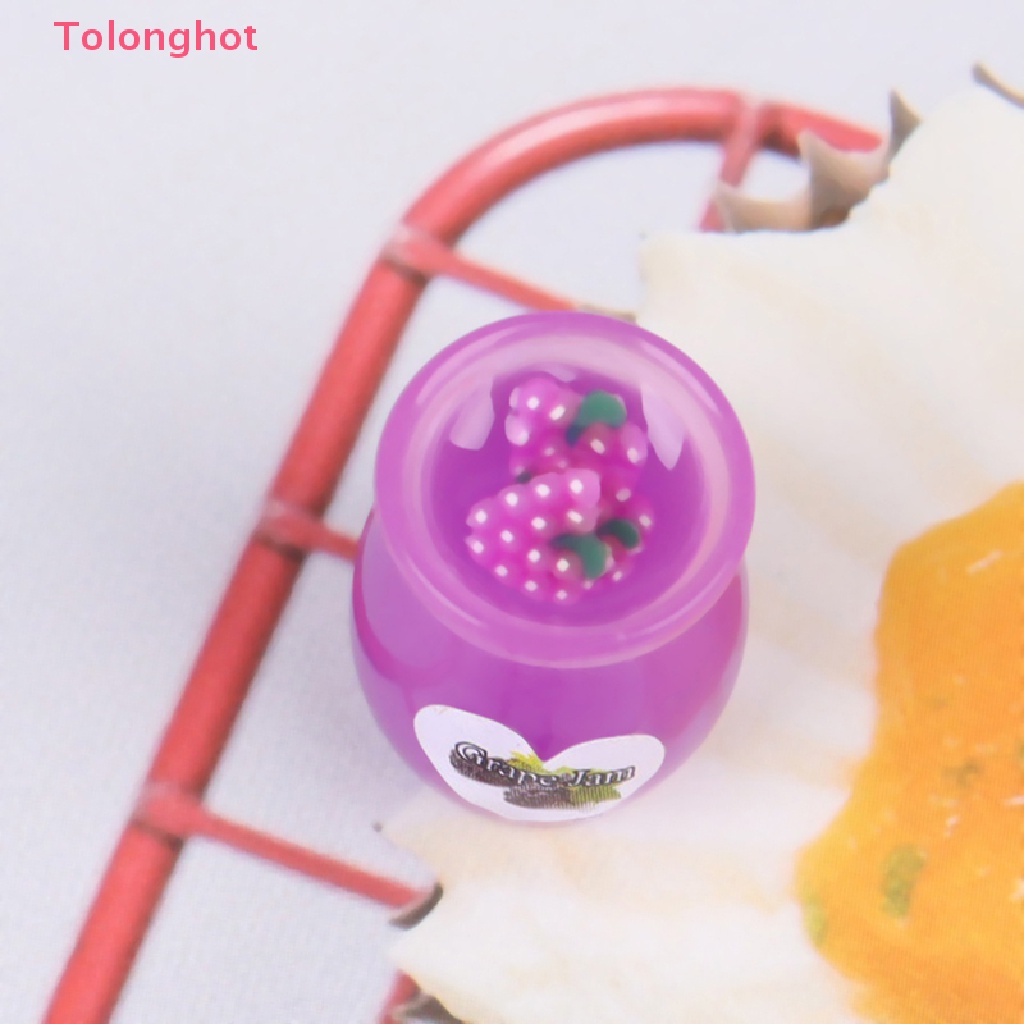 Bộ 6 Hũ Mứt Trái Cây Đồ Chơi Búp Bê Cỡ 1 / 12