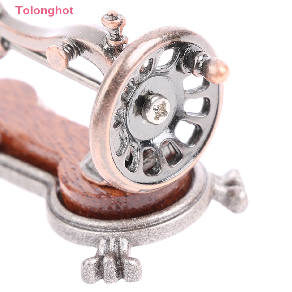 Mô Hình Máy May Mini Tỉ Lệ 1: 12 Trang Trí Nhà Búp Bê