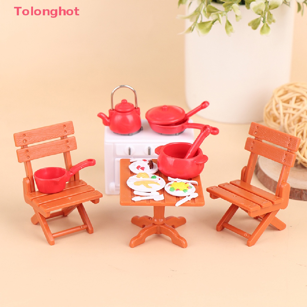 Set 13 Món Đồ Chơi Lò Vi Sóng Mini Cho Nhà Búp Bê