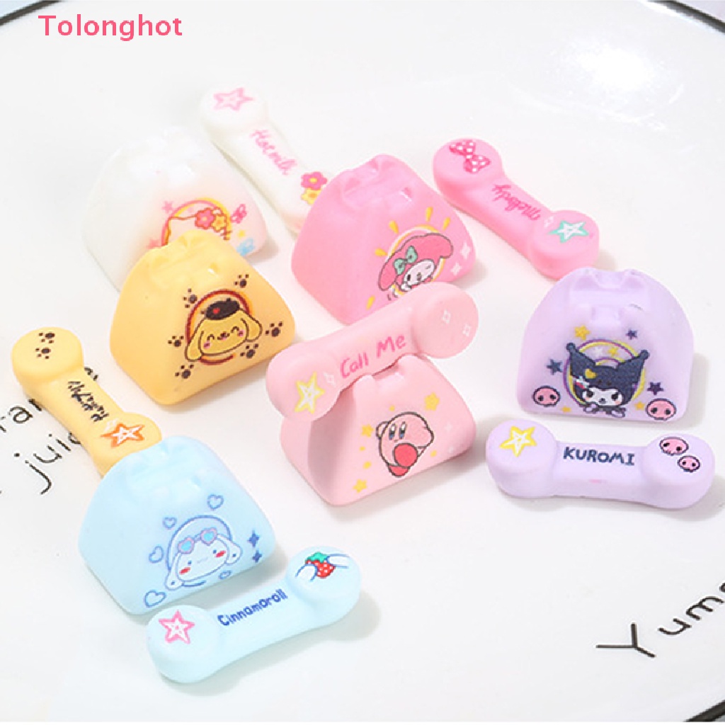 Điện Thoại Mini 3D diy Bằng Nhựa resin Để Trang Trí Nhà Búp Bê