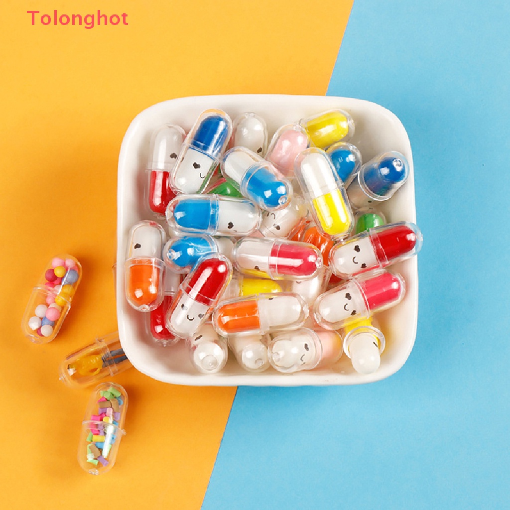 Viên Thuốc Mô Phỏng Bằng Nhựa Resin Cho Điện Thoại / Máy Tính Bảng DIY