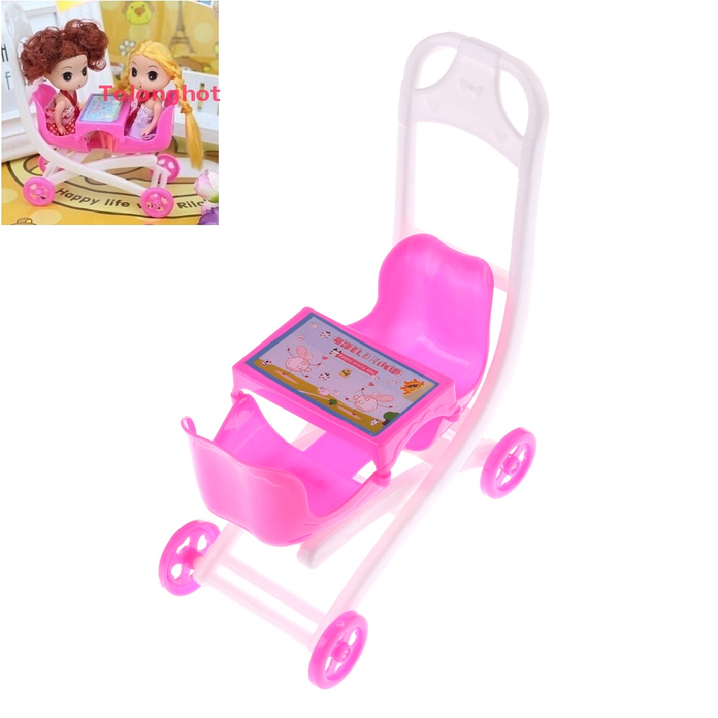 Búp Bê Barbie 2 Màu Hồng Dễ Thương Dùng Làm Quà Tặng Cho Bé Gái