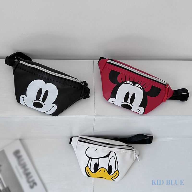 Túi Đeo Chéo Ngực Đựng Tiền Xu Họa Tiết Hoạt Hình Phong Cách Hàn Quốc Cho Bé