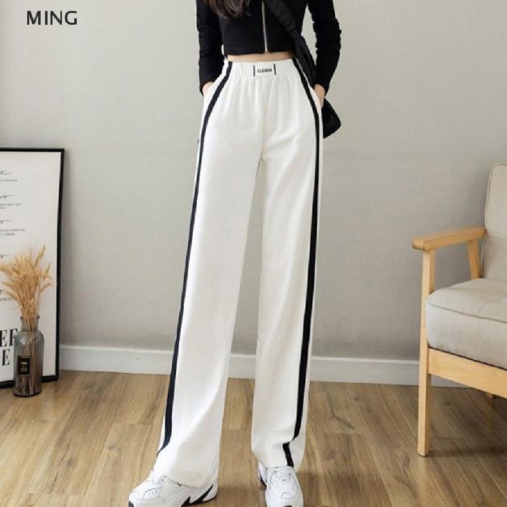 Quần Dài Ống Rộng Phối Túi Thời Trang