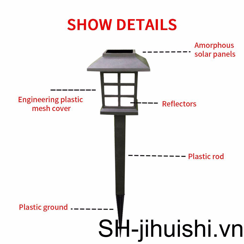 Đèn Led Trang Trí Sân Vườn Dùng Năng Lượng Mặt Trời