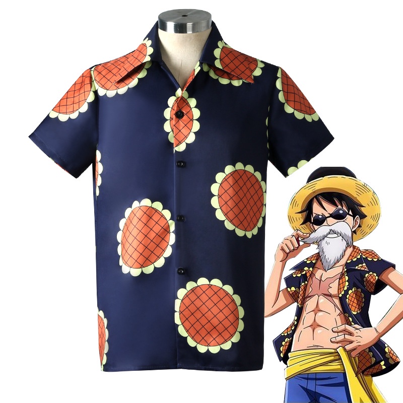 Áo Sơ Mi Hóa Trang Nhân Vật Luffy Trong Phim Hoạt Hình ONE PIECE
