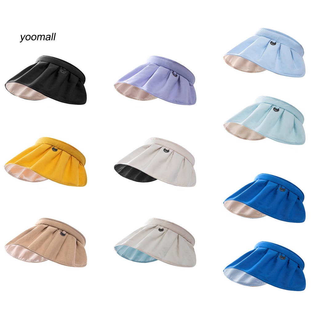 Nón Rộng Vành Chống Tia UV Chất Liệu Cotton Mềm Mại Thời Trang Cho Nữ
