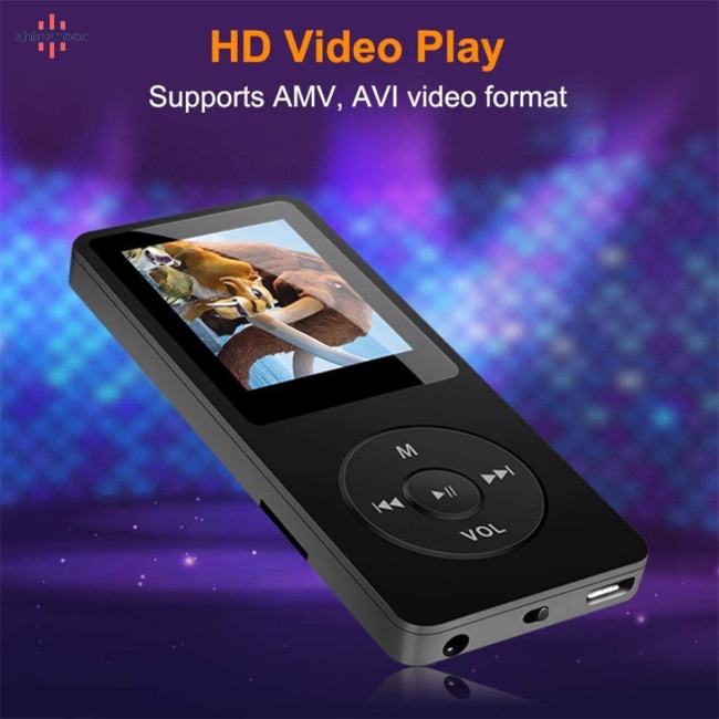 Máy Nghe Nhạc Mp3 Kết Nối Bluetooth Không Thất Lạc Thiết Kế Nhỏ Gọn Siêu Mỏng Cho Học Sinh / Máy Nghe Nhạc Mp3
