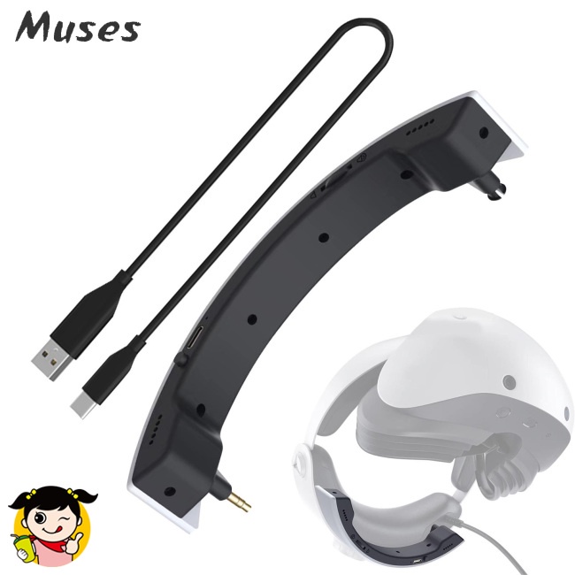 Loa Stereo Hình Bán Nguyệt Cho Kính Thực Tế Ảo Ps Vr2 Vr