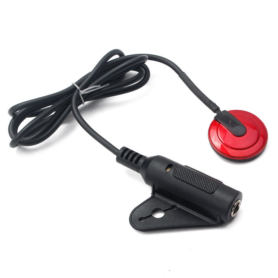 Professional Guitar Pickup Piezo Portable Receiver Ukulele Parts Accessories