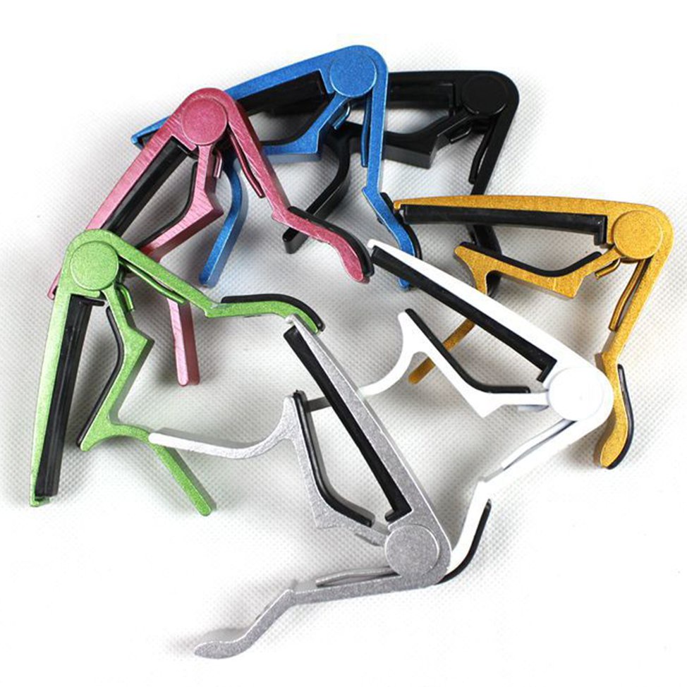 Guitar Capo Universal Aluminium Alloy Acoustic Metal New Quick Change Clamp