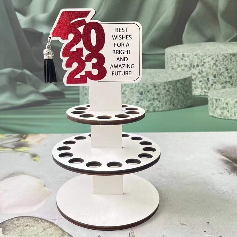 Ví Gỗ Hình Bánh Kem Mừng Tốt Nghiệp Năm 2023