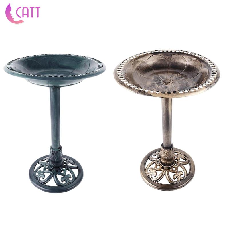 [Dadada1] Đồ Trang Trí Ban Công / Bồn Tắm Hình Hoa / Chim Pedestal Cổ Điển