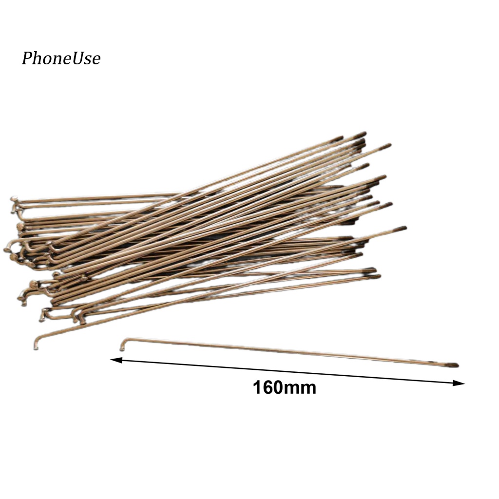 Pu Bộ 36 Cái Căm Xe Đạp Chống Gỉ 2.5mm