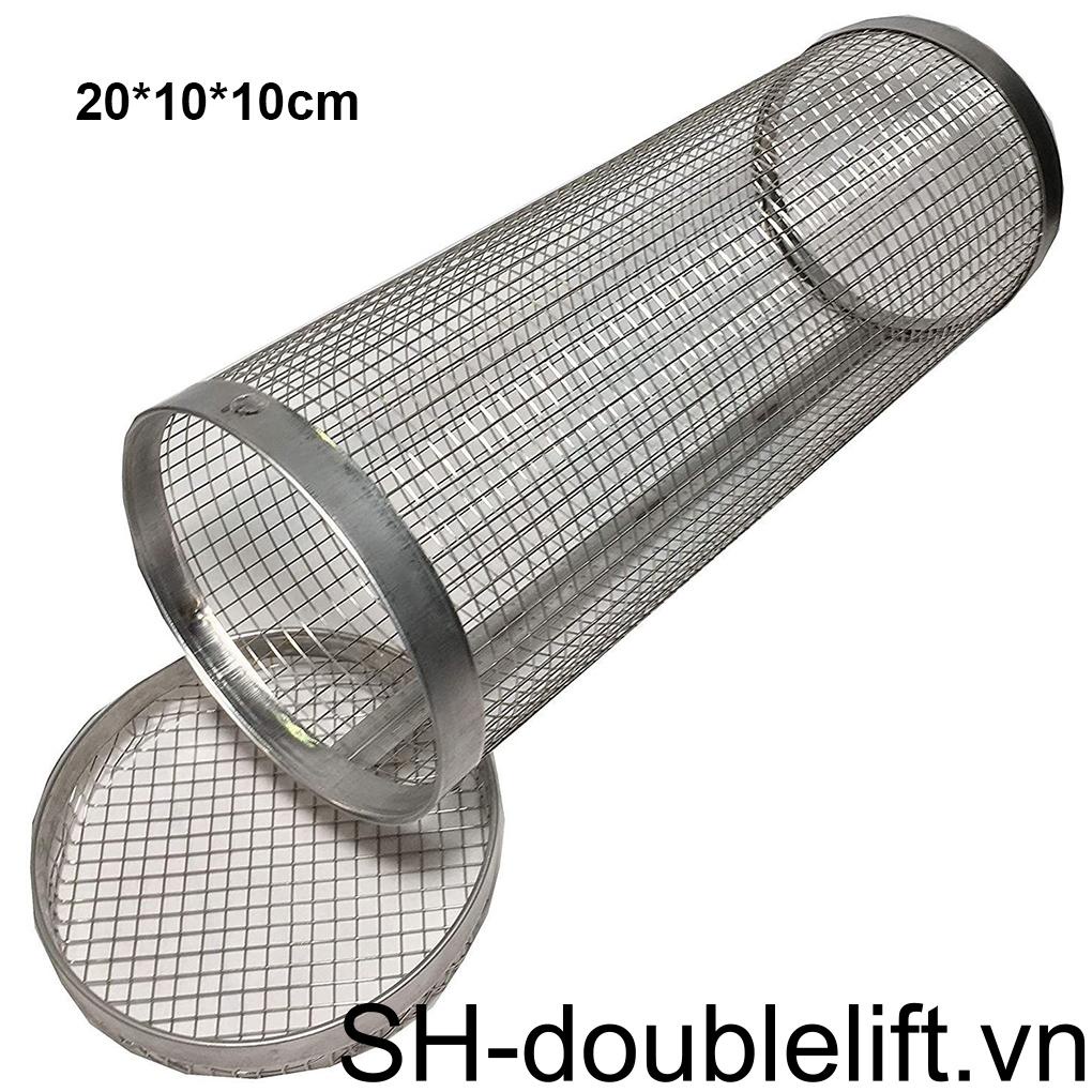 Vỉ Nướng Bbq Hình Trụ Chống Rỉ Chịu Nhiệt Tốt Tiện Dụng