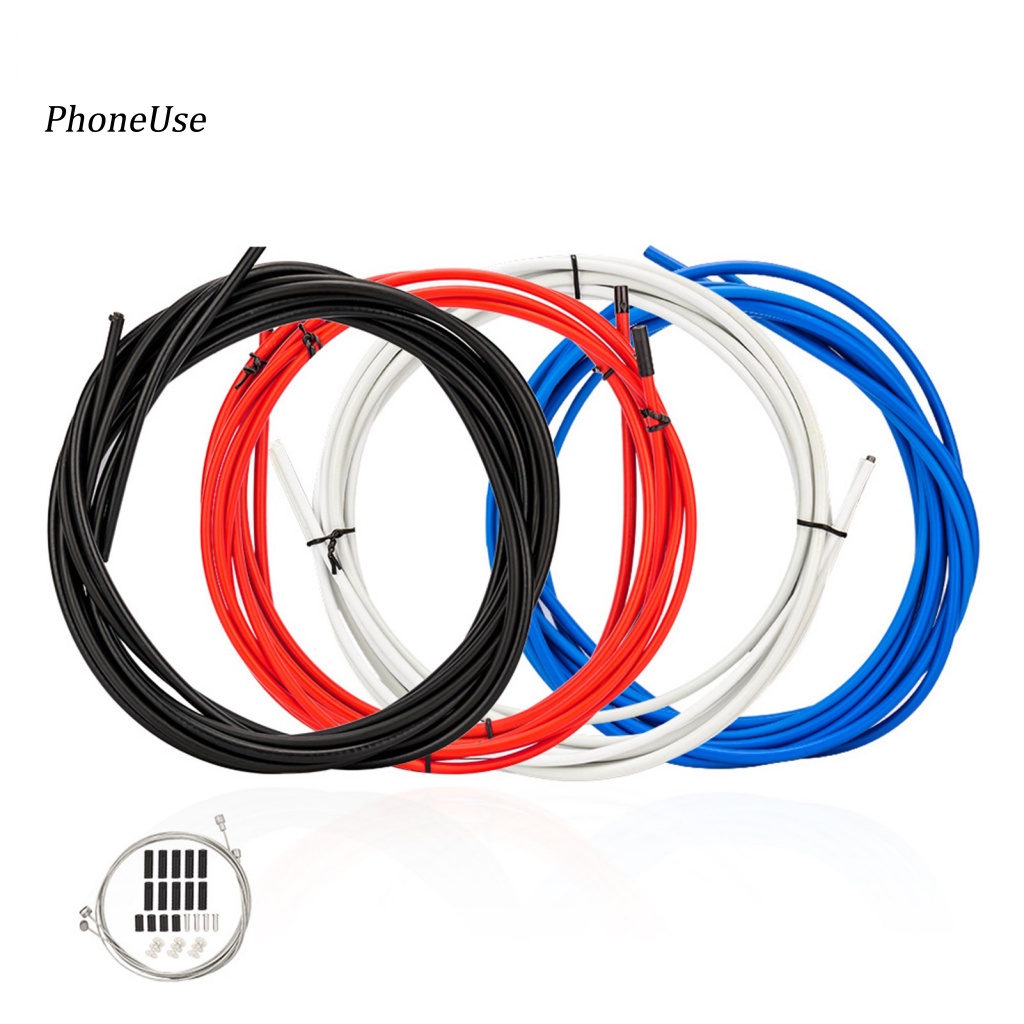 1 Bộ Dây Phanh Xe Đạp Leo Núi Bằng PU Chống Rỉ Chịu Nhiệt Chống Lạnh Nhiều Màu Thông Dụng