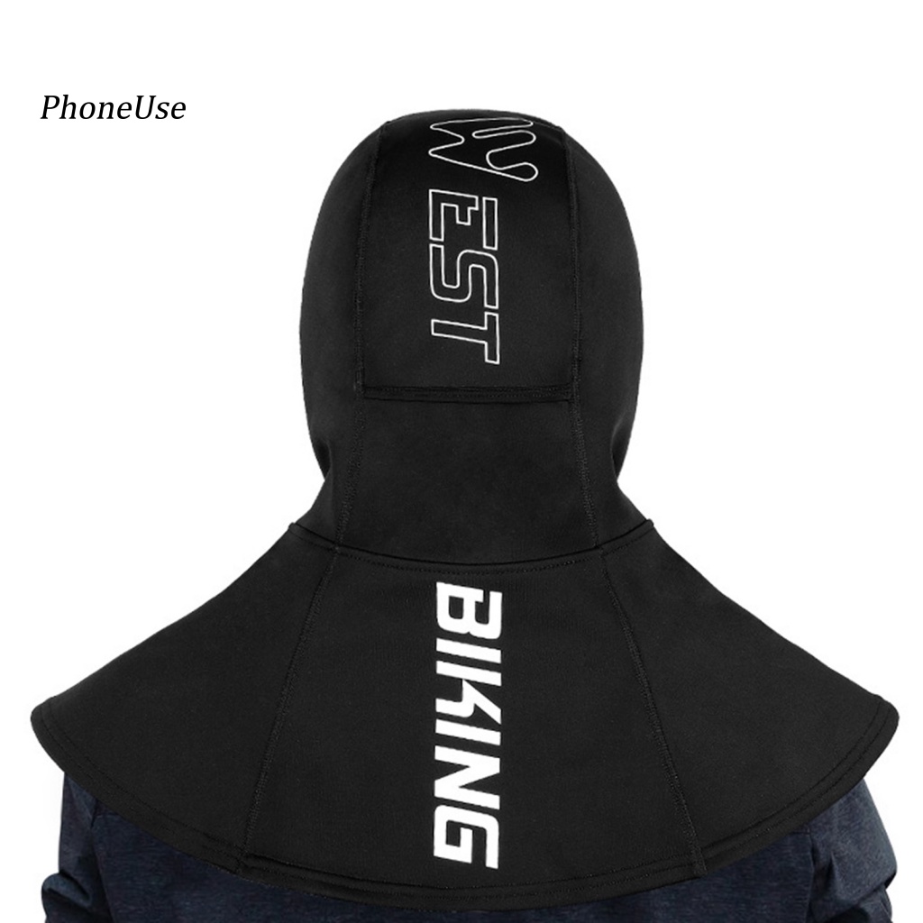 Khẩu Trang Balaclava Bằng Da PU Đa Chức Năng Chống Đóng Băng Dành Cho Xe Đạp MTB