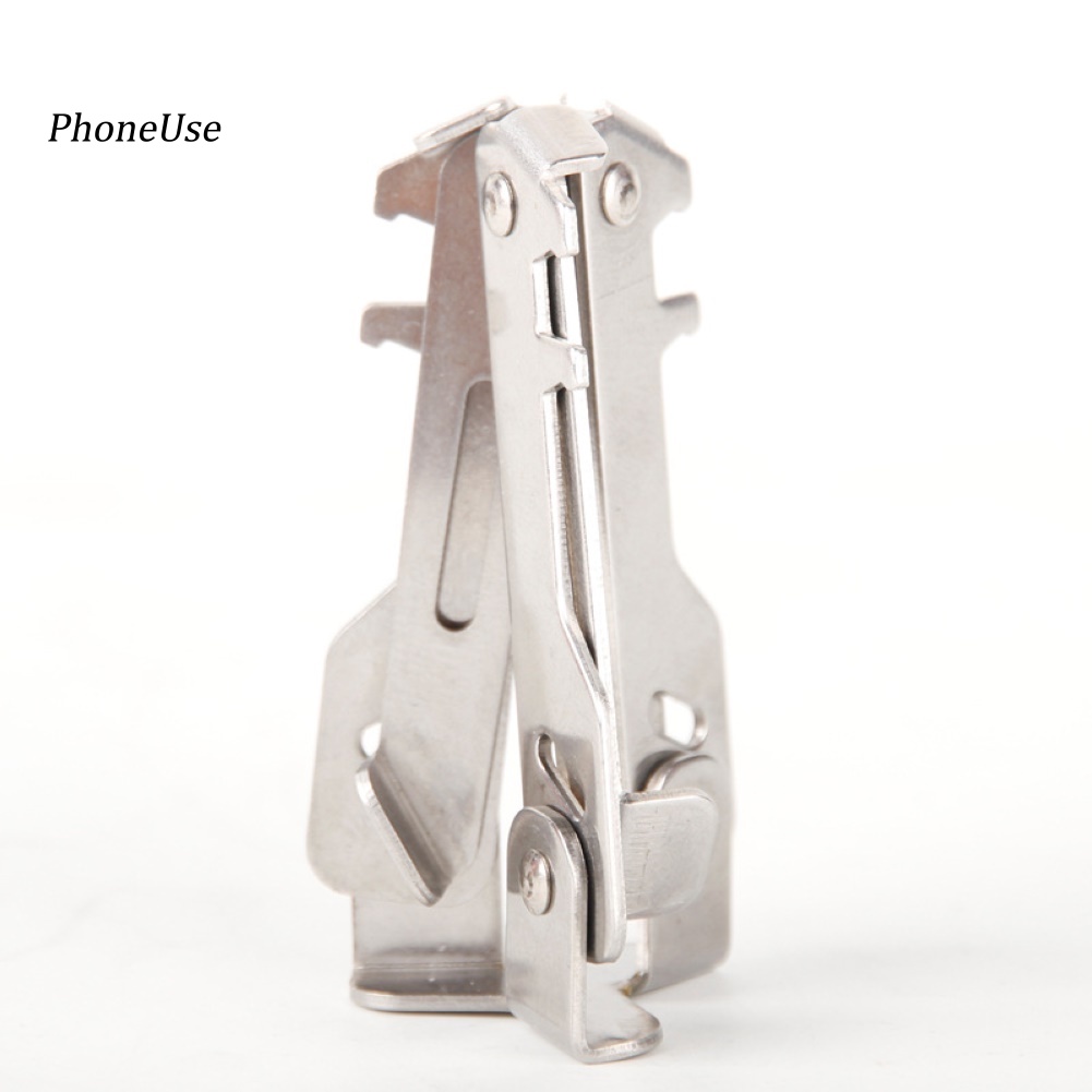 Giá Đỡ Bếp Gas Cắm Trại Ngoài Trời Bằng Da PU Và Thép Không Gỉ