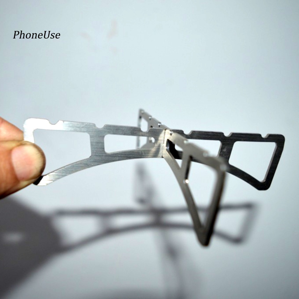 Bộ 2 Giá Đỡ Bếp Cồn Bằng PU Siêu Nhẹ Tiện Dụng Mang Theo Du Lịch Cắm Trại