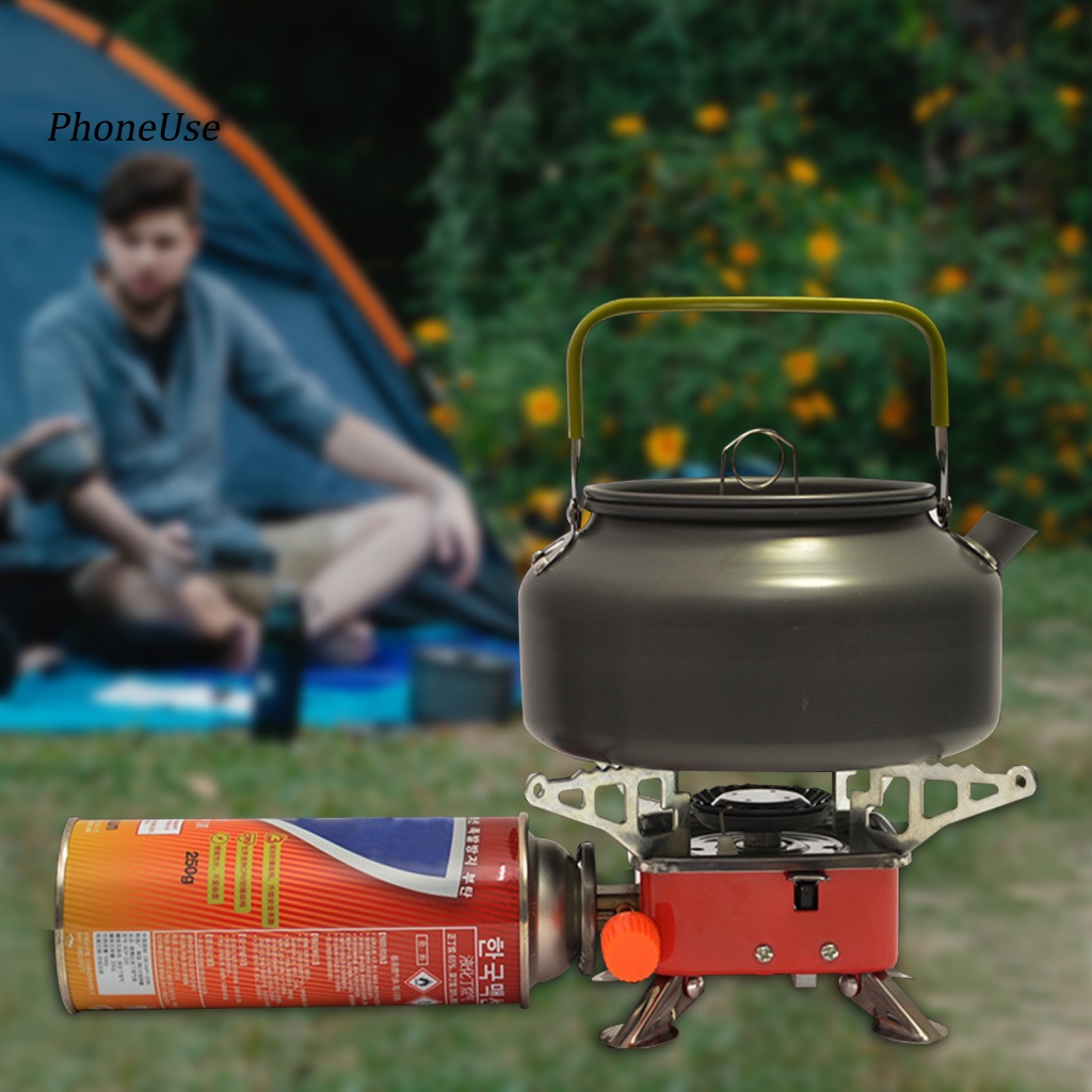 Bếp Gas Cắm Trại Bằng Da PU 2800W